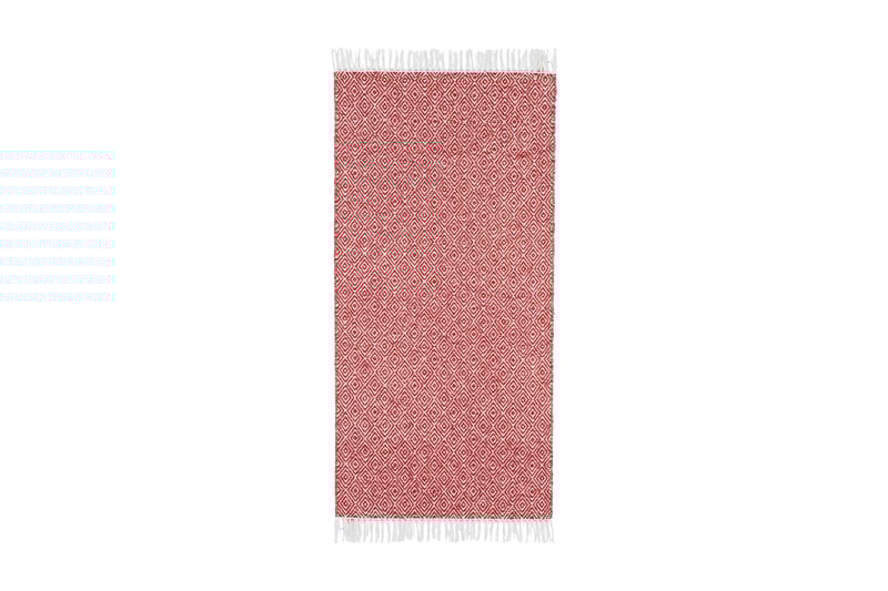 Goose Bomullsmatta 70x450 cm Röd - Horredsmattan - Textil & mattor - Mattor - Modern matta - Bomullsmatta