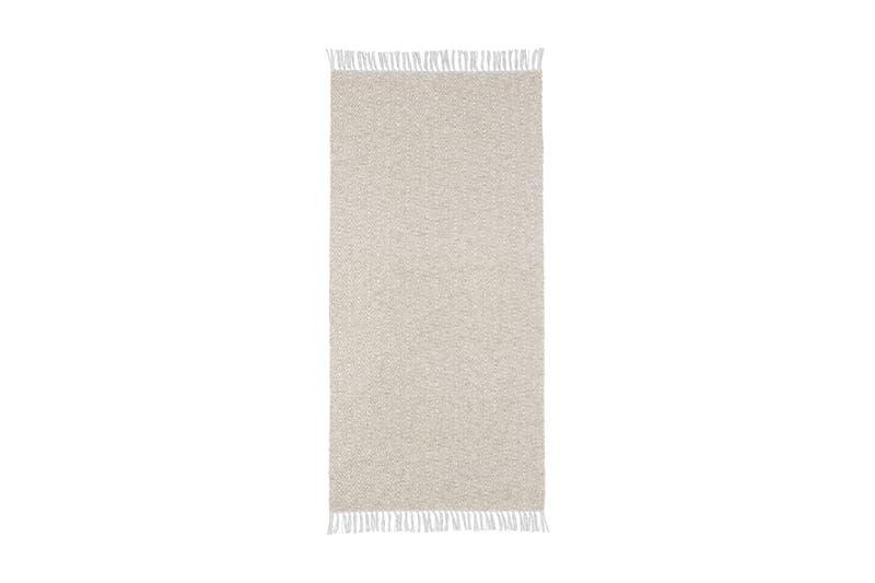 Goose Matta Mix 150x150 PVC/Bomull/Polyester Linnefärg - Horredsmattan - Trasmatta