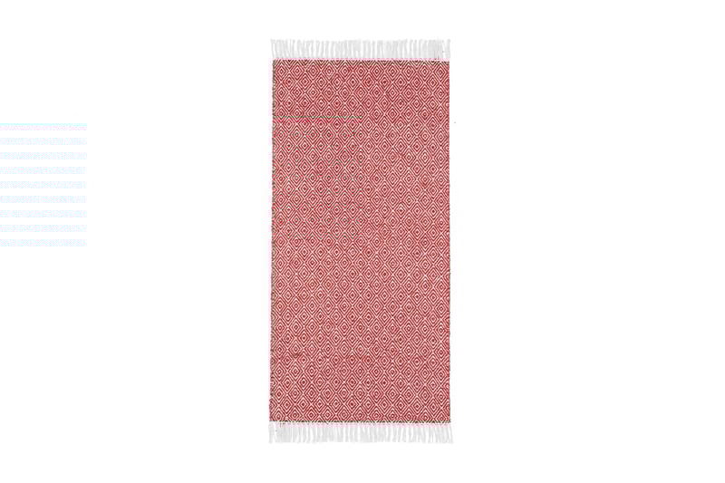 Goose Matta Mix 150x200 PVC/Bomull/Polyester Röd - Horredsmattan - Textil & mattor - Mattor - Modern matta - Trasmatta