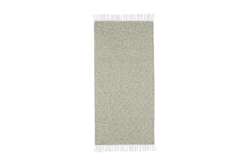 Goose Matta Mix 150x200 PVC/Bomull/Polyester Grön - Horredsmattan - Textil & mattor - Mattor - Modern matta - Trasmatta