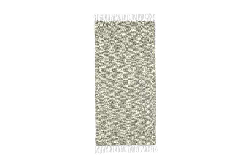 Goose Matta Mix 200x250 PVC/Bomull/Polyester Grön - Horredsmattan - Textil & mattor - Mattor - Modern matta - Trasmatta