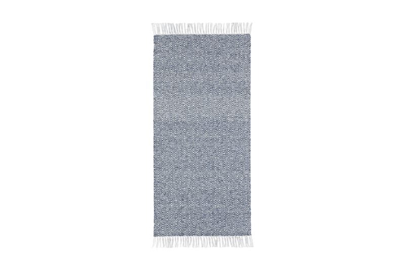 Goose Matta Mix 70x250 PVC/Bomull/Polyester Blå - Horredsmattan - Textil & mattor - Mattor - Modern matta - Trasmatta