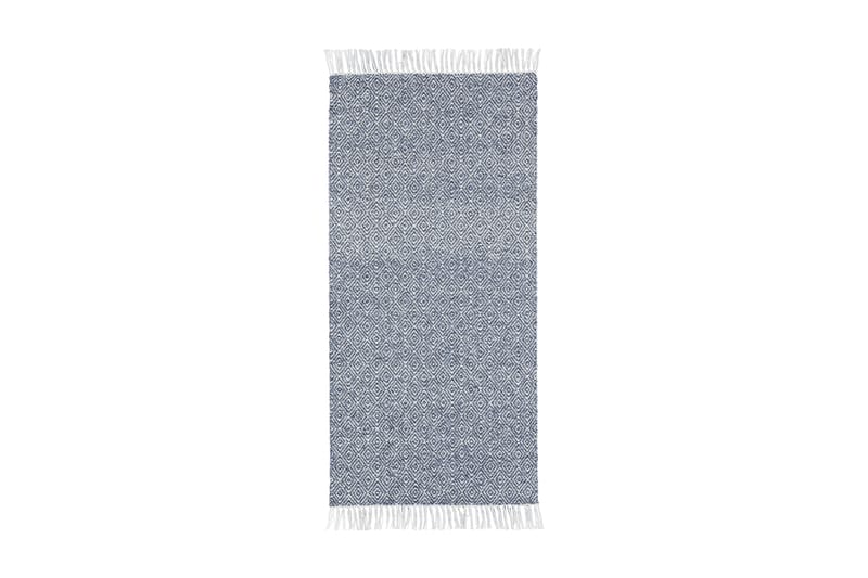 Goose Matta Mix 70x50 PVC/Bomull/Polyester Blå - Horredsmattan - Textil & mattor - Mattor - Modern matta - Bomullsmatta