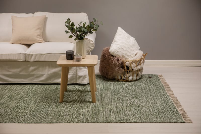 Slite Trasmatta 135x195 cm - Grön - Textil & mattor - Mattor - Modern matta - Trasmatta
