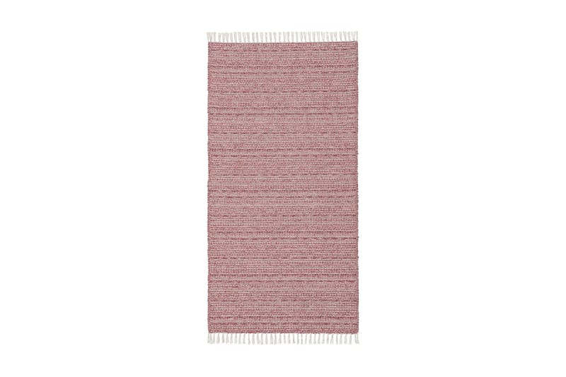 Svea Matta Mix 150x220 PVC/Bomull/Polyester Rosa - Horredsmattan - Textil & mattor - Mattor - Modern matta - Trasmatta