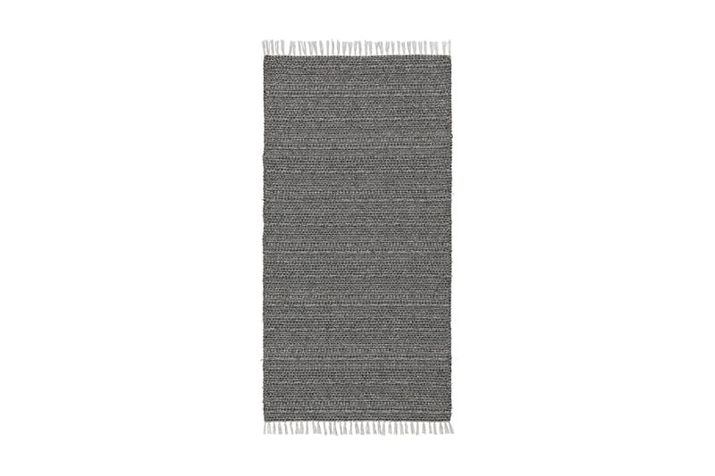 Svea Matta Mix 70x340 PVC/Bomull/Polyester Grafit - Horredsmattan - Textil & mattor - Mattor - Modern matta - Trasmatta