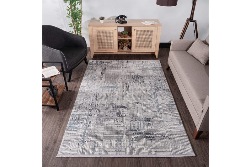 Tulima Wiltonmatta 200x290 cm Rektangulär - Blå - Textil & mattor - Mattor - Modern matta - Friezematta