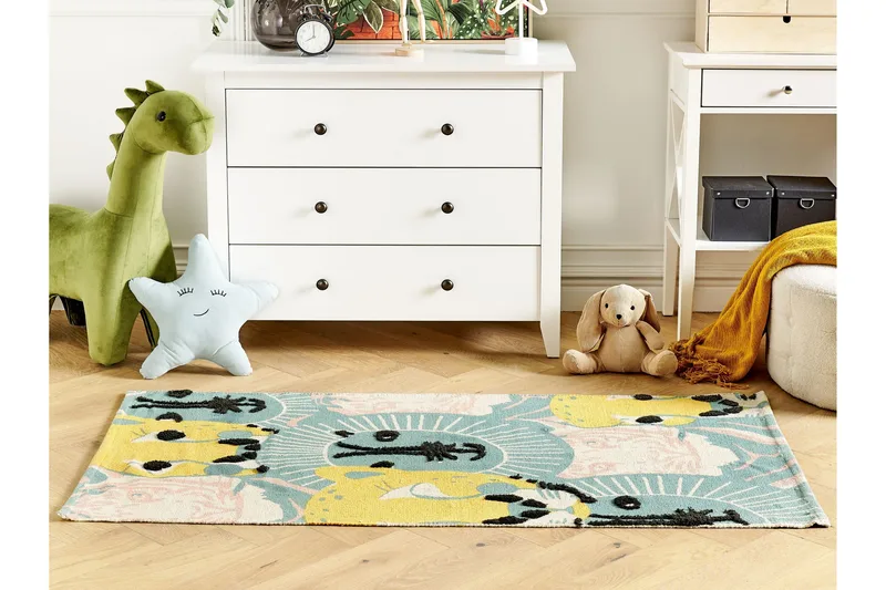 Tutut Bomullsmatta 80x150 cm - Blå - Textil & mattor - Mattor - Modern matta - Bomullsmatta