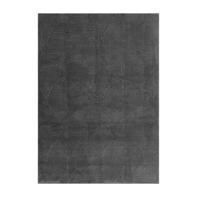 Tvättbar Matta Castello Art - Grafit - Textil & mattor - Mattor - Modern matta - Trasmatta