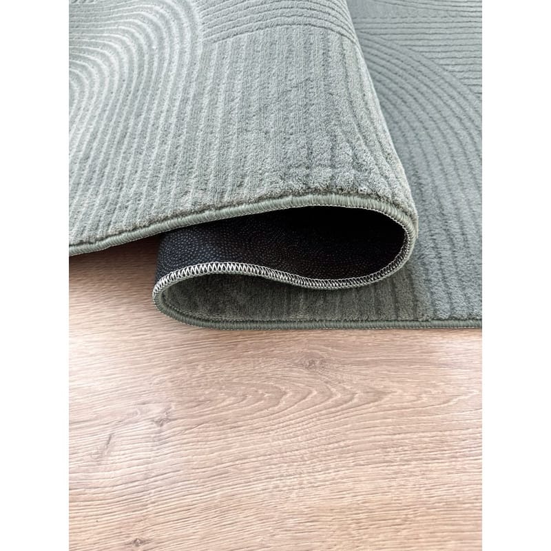 Tvättbar Matta Castello Art - Green - Textil & mattor - Mattor - Modern matta - Trasmatta