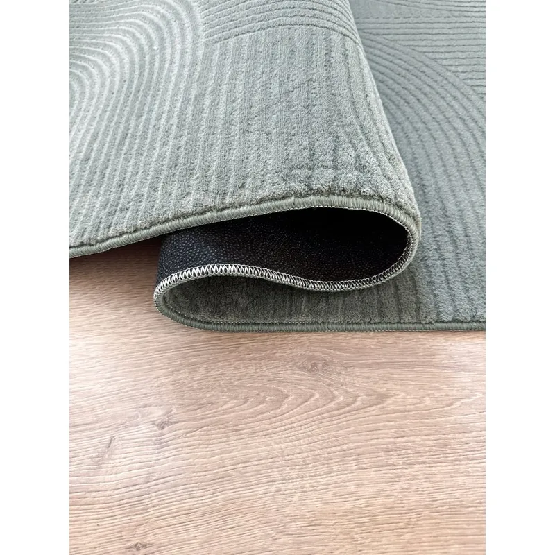 Tvättbar Matta Castello Art - Green - Textil & mattor - Mattor - Modern matta - Trasmatta