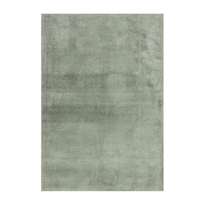 Tvättbar Matta Castello Art - Green - Textil & mattor - Mattor - Modern matta - Trasmatta