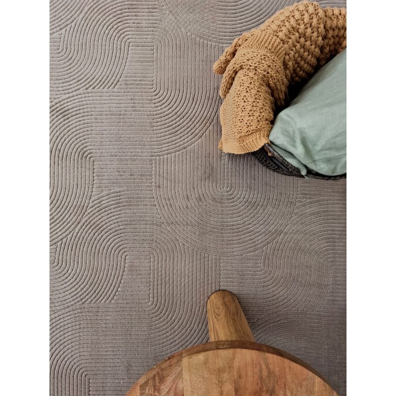 Tvättbar Matta Castello Art - Linen - Textil & mattor - Mattor - Modern matta - Trasmatta