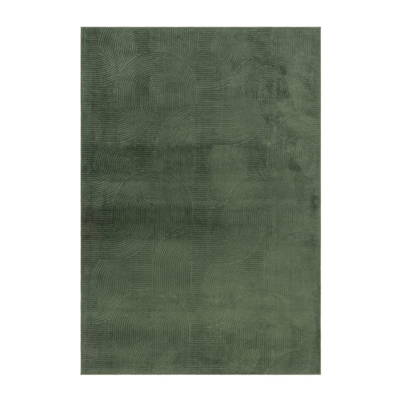 Tvättbar Matta Castello Art - Smaragdgrön - Textil & mattor - Mattor - Modern matta - Trasmatta