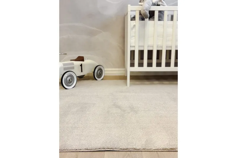 Tvättbar Matta Soft - 160x230 cm, Melerad Linne - Textil & mattor - Mattor - Modern matta - Gångmattor