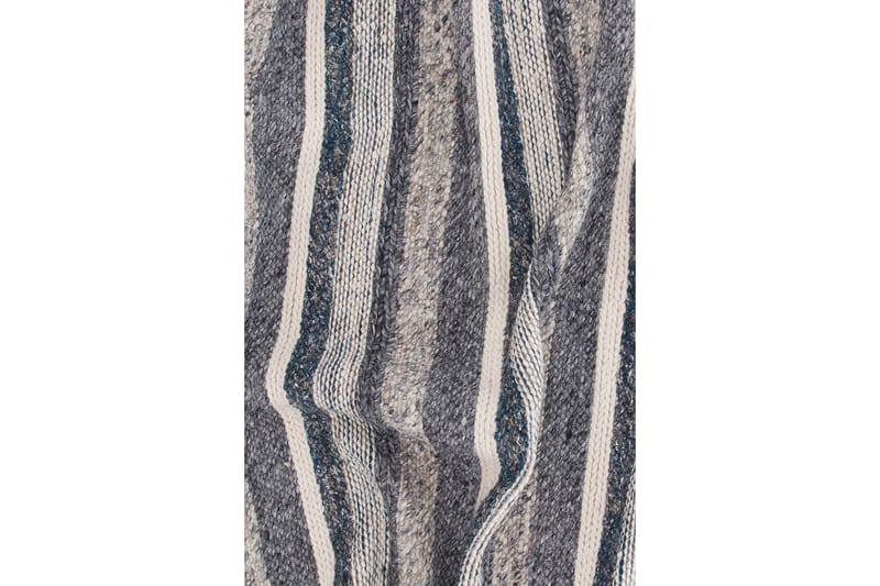 Agra Ullmatta 170x240 cm - Marinblå/Grå - Textil & mattor - Mattor - Modern matta - Ullmatta