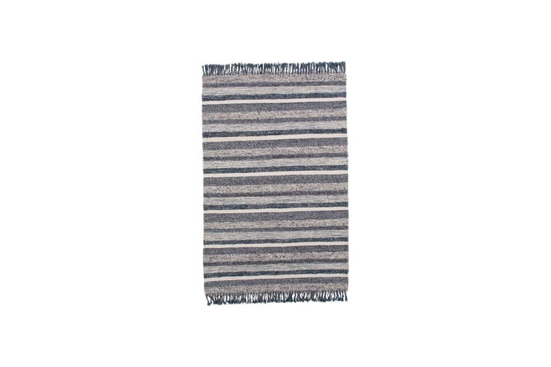 Agra Ullmatta 200x300 cm - Marinblå/Grå - Textil & mattor - Mattor - Modern matta - Ullmatta