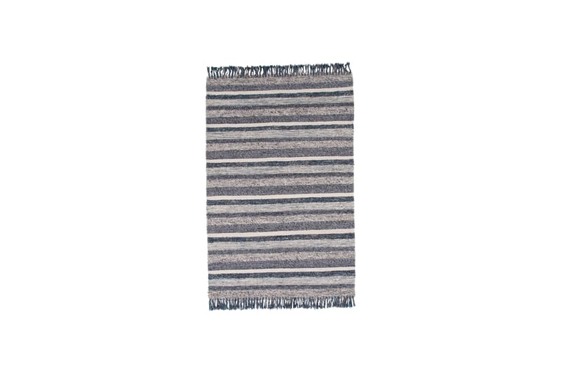 Agra Ullmatta 200x300 cm - Marinblå/Grå - Textil & mattor - Mattor - Modern matta - Ullmatta