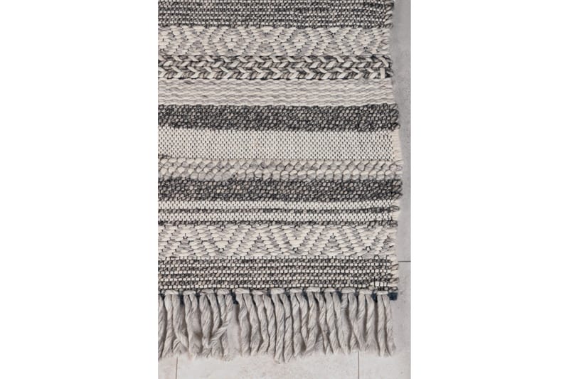 Alwar Ullmatta 170x240 cm - Mörkgrå - Textil & mattor - Mattor - Modern matta - Ullmatta