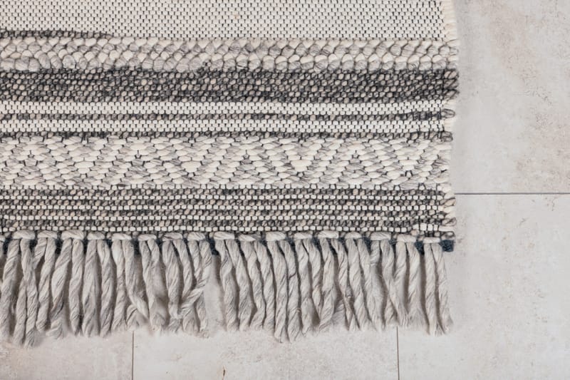 Alwar Ullmatta 200x300 cm - Mörkgrå - Textil & mattor - Mattor - Modern matta - Ullmatta