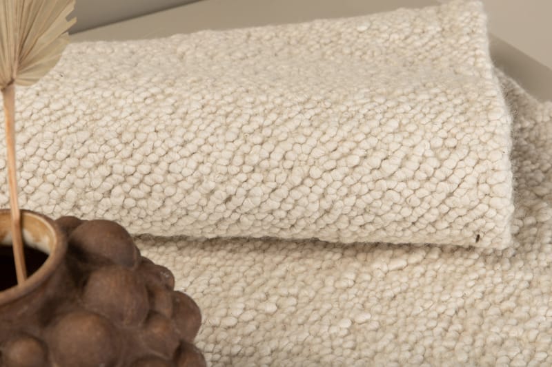 Betina Ullmatta 80x250 cm - Vit - Textil & mattor - Mattor - Modern matta - Ullmatta