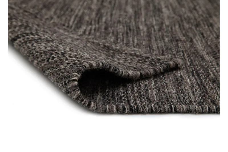 Birka Ullmatta Rektangulär 75x150 cm - Antracit - Textil & mattor - Mattor - Modern matta - Ullmatta