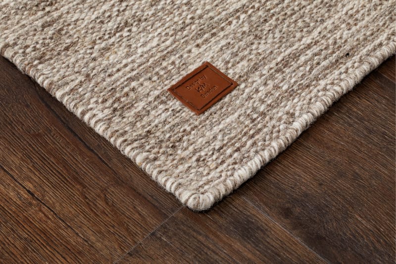 Birka Ullmatta Rektangulär 75x150 cm - Mörklinne - Textil & mattor - Mattor - Modern matta - Ullmatta