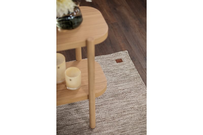 Birka Ullmatta Rektangulär 75x150 cm - Mörklinne - Textil & mattor - Mattor - Modern matta - Ullmatta