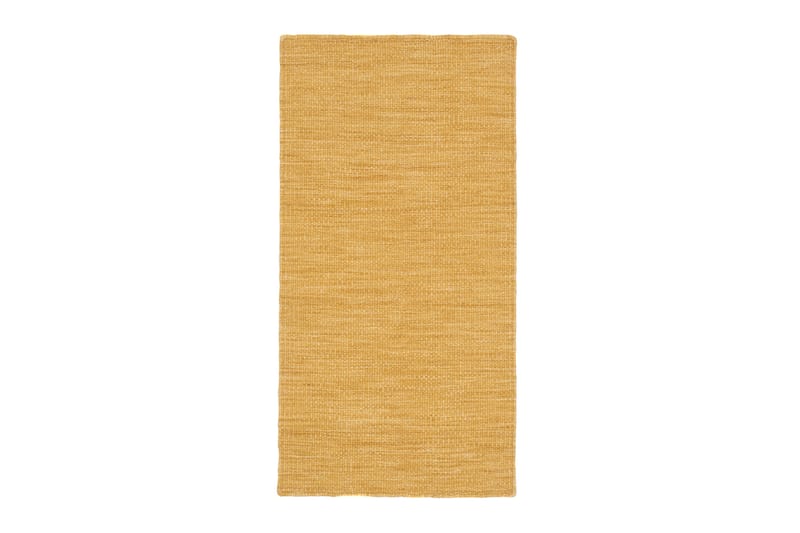 Birka Ullmatta Rektangulär 75x150 cm - Ockragul - Textil & mattor - Mattor - Modern matta - Ullmatta