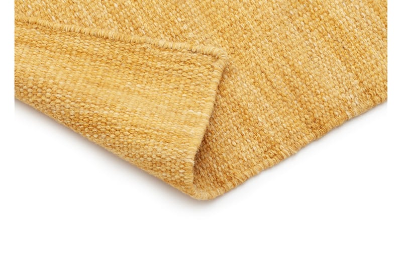 Birka Ullmatta Rektangulär 75x150 cm - Ockragul - Textil & mattor - Mattor - Modern matta - Ullmatta