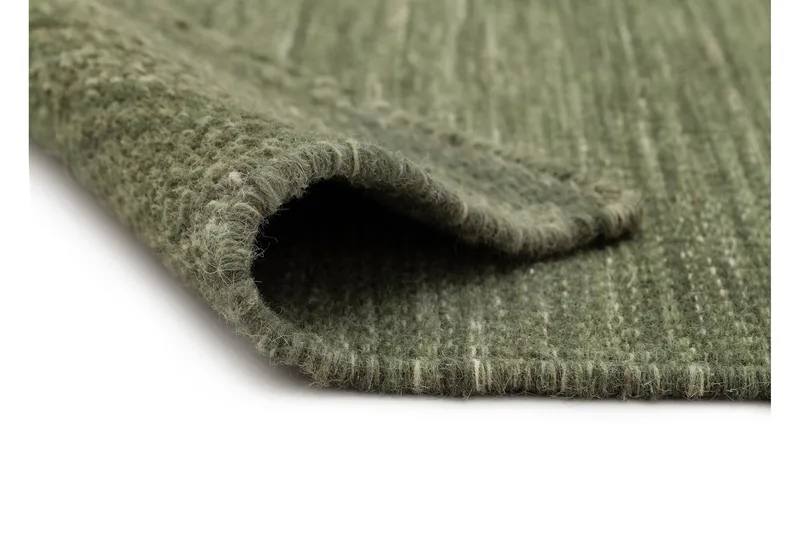 Birka Ullmatta Rektangulär 75x150 cm - Sammetsgrön - Textil & mattor - Mattor - Modern matta - Ullmatta