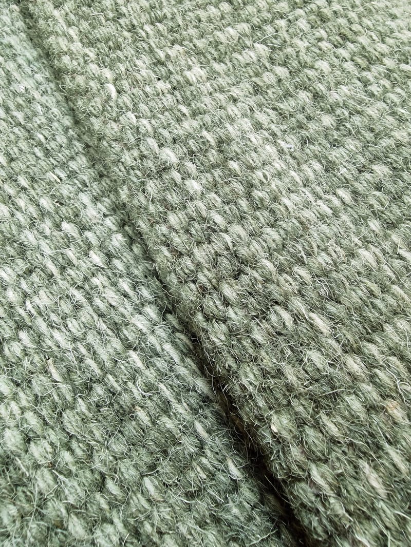 Birka Ullmatta Rektangulär 75x150 cm - Sammetsgrön - Textil & mattor - Mattor - Modern matta - Ullmatta