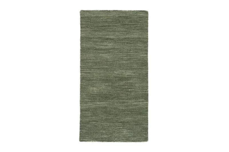 Birka Ullmatta Rektangulär 75x150 cm, Sammetsgrön