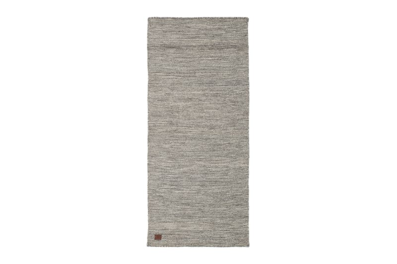 Birka Ullmatta Rektangulär 75x150 cm - Silver - Textil & mattor - Mattor - Modern matta - Ullmatta