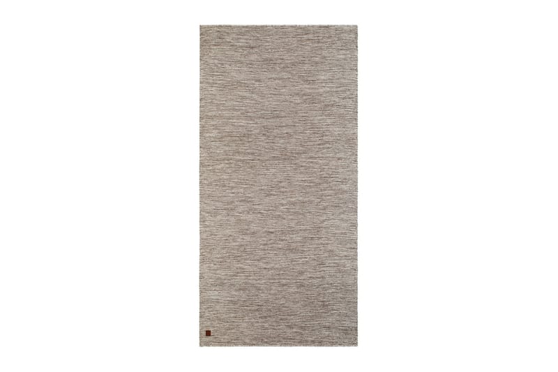 Birka Ullmatta Rektangulär 75x230 cm - Mörklinne - Textil & mattor - Mattor - Modern matta - Ullmatta