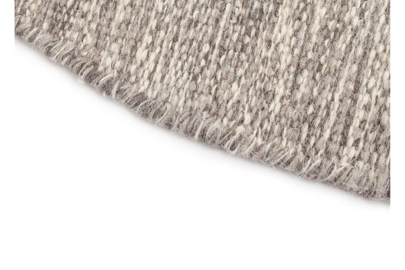 Birka Ullmatta Rund 120 - Silver - Textil & mattor - Mattor - Modern matta - Ullmatta