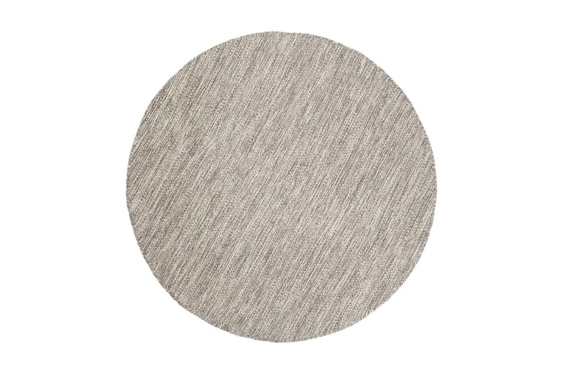 Birka Ullmatta Rund 120 - Silver - Textil & mattor - Mattor - Modern matta - Ullmatta