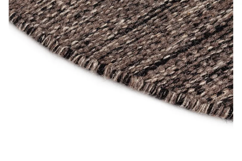 Birka Ullmatta Rund 160 - Antracit - Textil & mattor - Mattor - Modern matta - Ullmatta