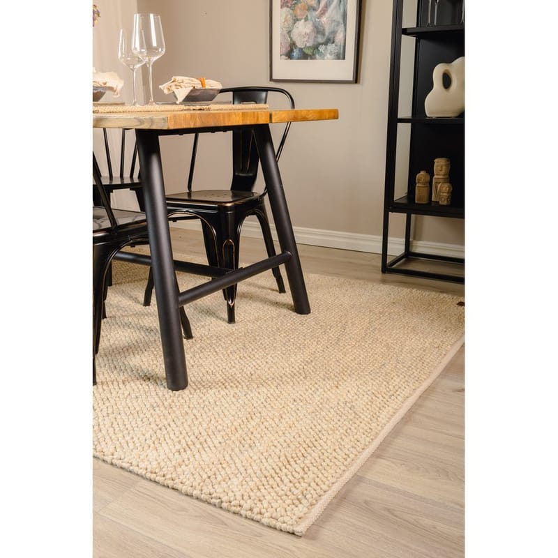 Ullmatta Bubble - 160x230 cm, Sand - Textil & mattor - Mattor - Modern matta - Ullmatta