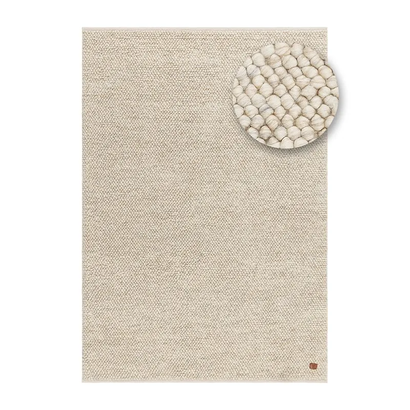 Ullmatta Bubble - 160x230 cm, Sand - Textil & mattor - Mattor - Modern matta - Ullmatta
