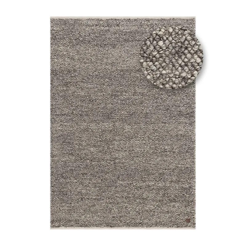 Ullmatta Bubble - 160x230 cm, Taupe - Textil & mattor - Mattor - Modern matta - Ullmatta