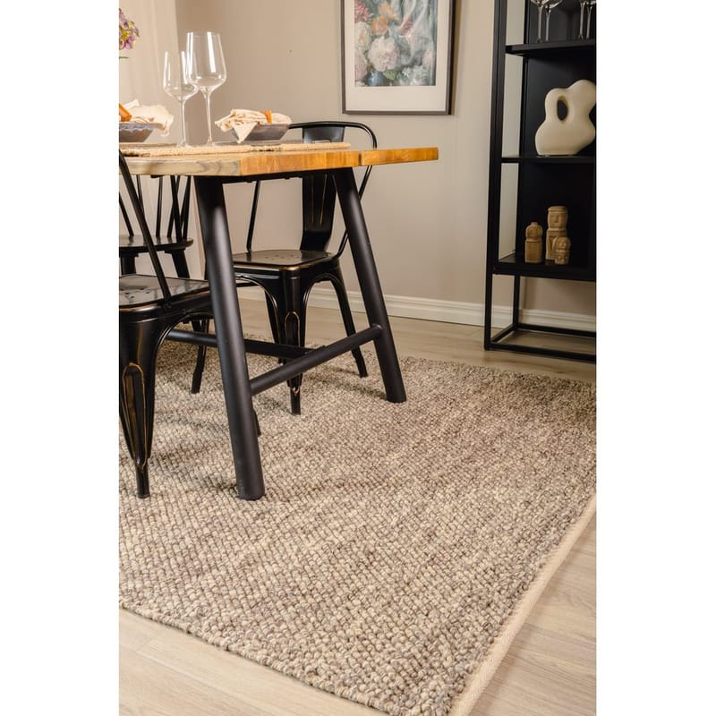 Ullmatta Bubble - 200x300 cm, Taupe - Textil & mattor - Mattor - Modern matta - Ullmatta