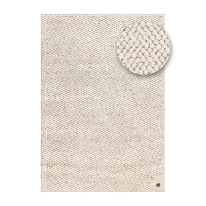 Ullmatta Bubble - 240x340 cm, Creme - Textil & mattor - Mattor - Modern matta - Ullmatta