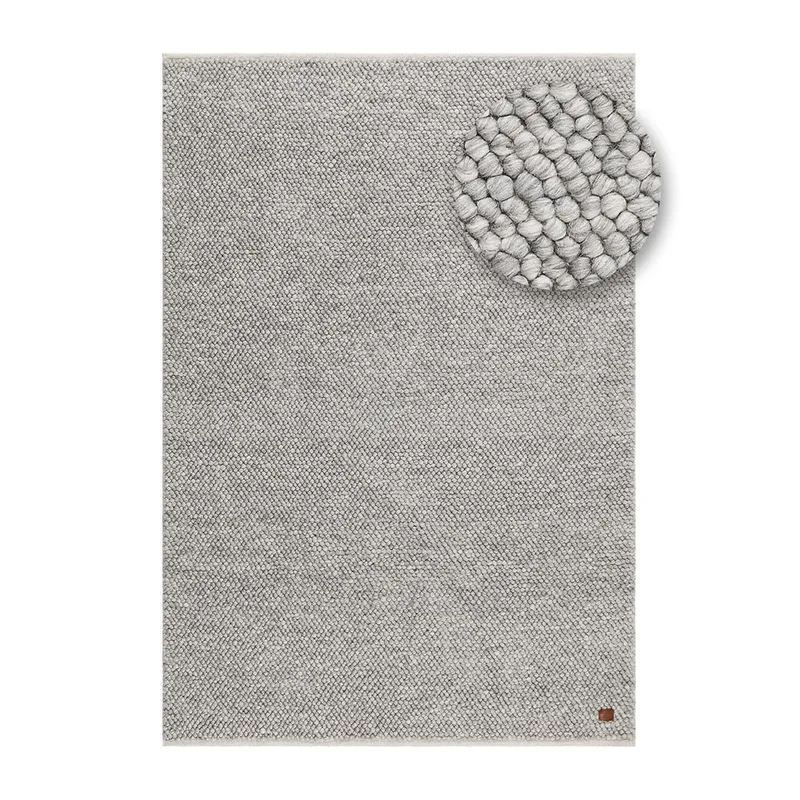 Ullmatta Bubble - 240x340 cm, Grå - Textil & mattor - Mattor - Modern matta - Ullmatta