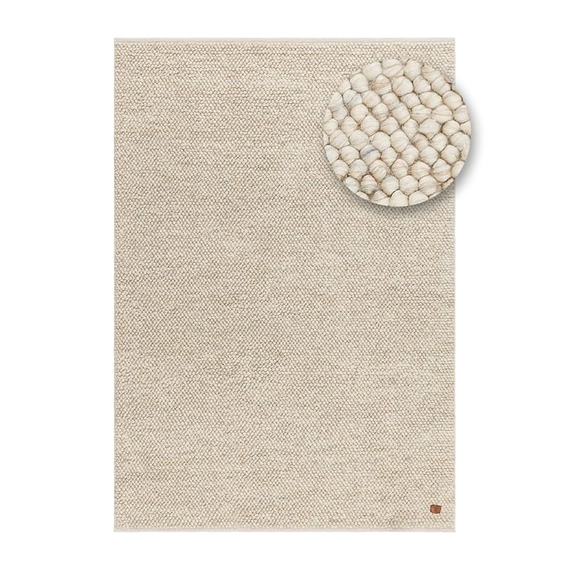 Ullmatta Bubble - 240x340 cm, Sand - Textil & mattor - Mattor - Modern matta - Ullmatta
