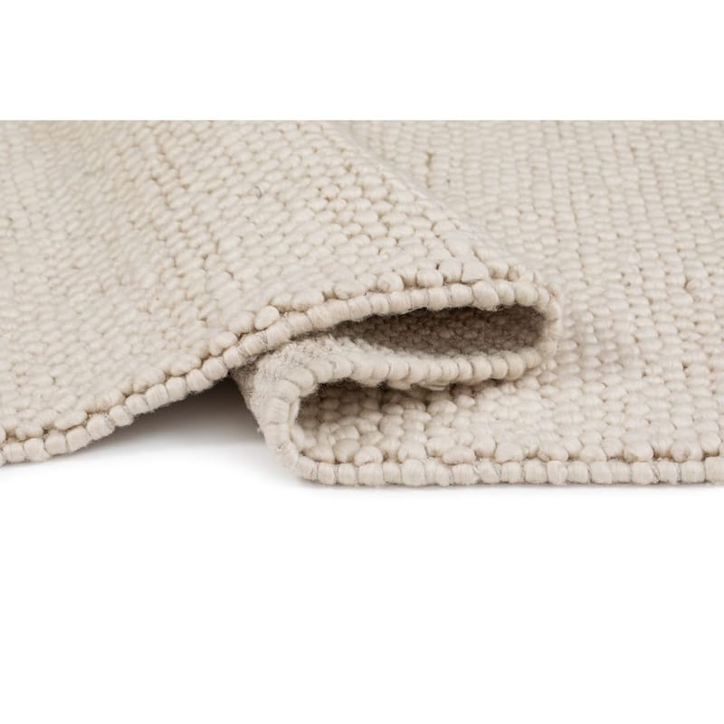 Ullmatta Bubble Kvadrat - 200x200 cm, Creme - Textil & mattor - Mattor - Modern matta - Ullmatta