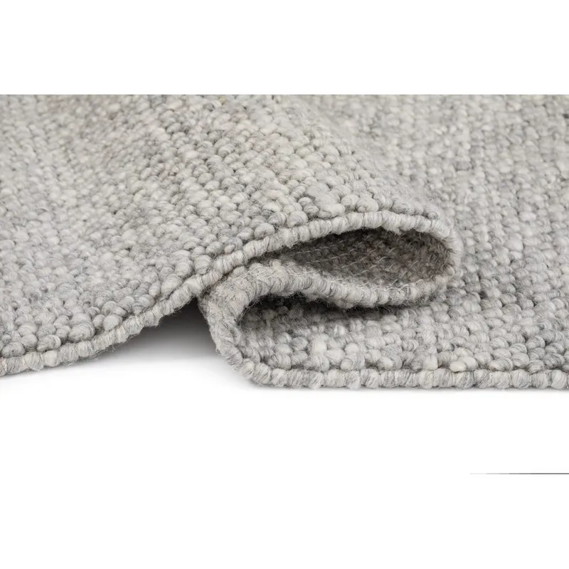 Ullmatta Bubble Kvadrat - 200x200 cm, Grå - Textil & mattor - Mattor - Modern matta - Ullmatta