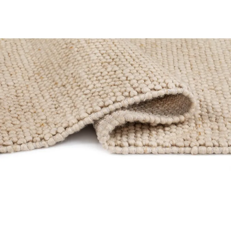 Ullmatta Bubble Kvadrat - 200x200 cm, Natur - Textil & mattor - Mattor - Modern matta - Ullmatta