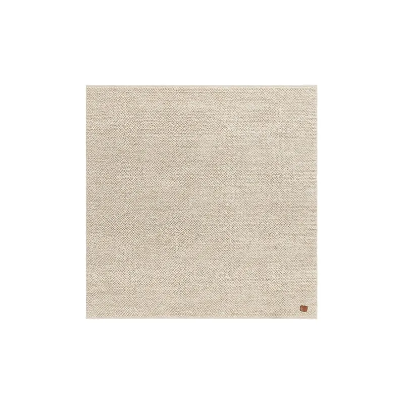 Ullmatta Bubble Kvadrat - 200x200 cm, Sand - Textil & mattor - Mattor - Modern matta - Ullmatta