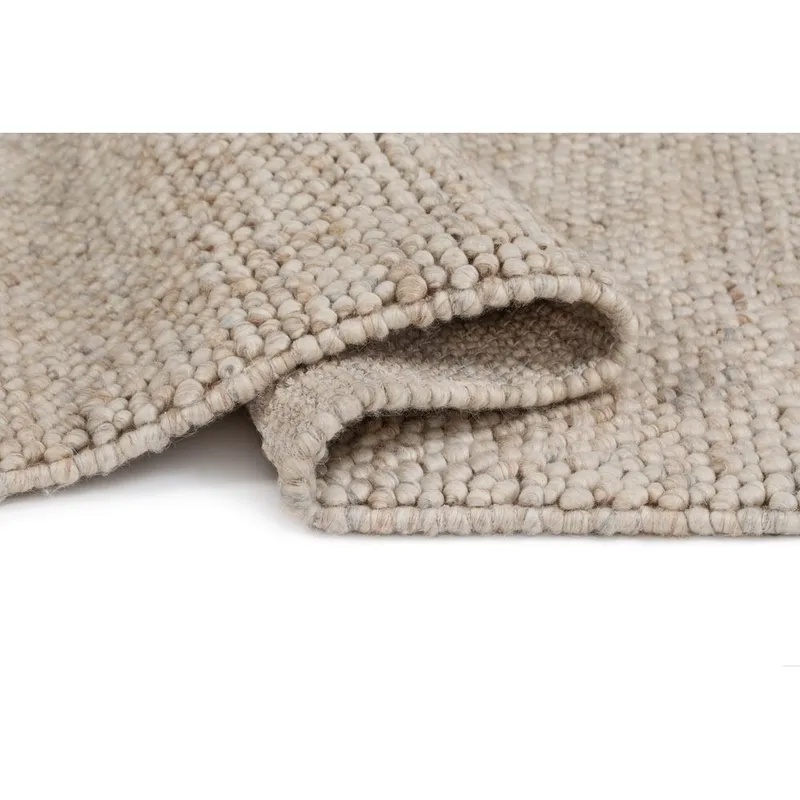 Ullmatta Bubble Kvadrat - 200x200 cm, Sand - Textil & mattor - Mattor - Modern matta - Ullmatta